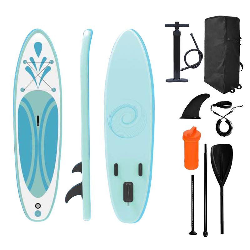 320cm Inflatable Surfboard SUP Paddle Board yokhala ndi Fin 15 psi Padel Board Standup Paddleboard (1)