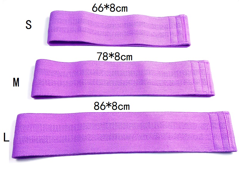 Fabric Hip Resistance Bands (၂) ခု၊